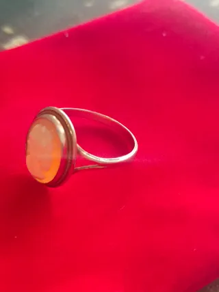 Anillo Plata Camafeo