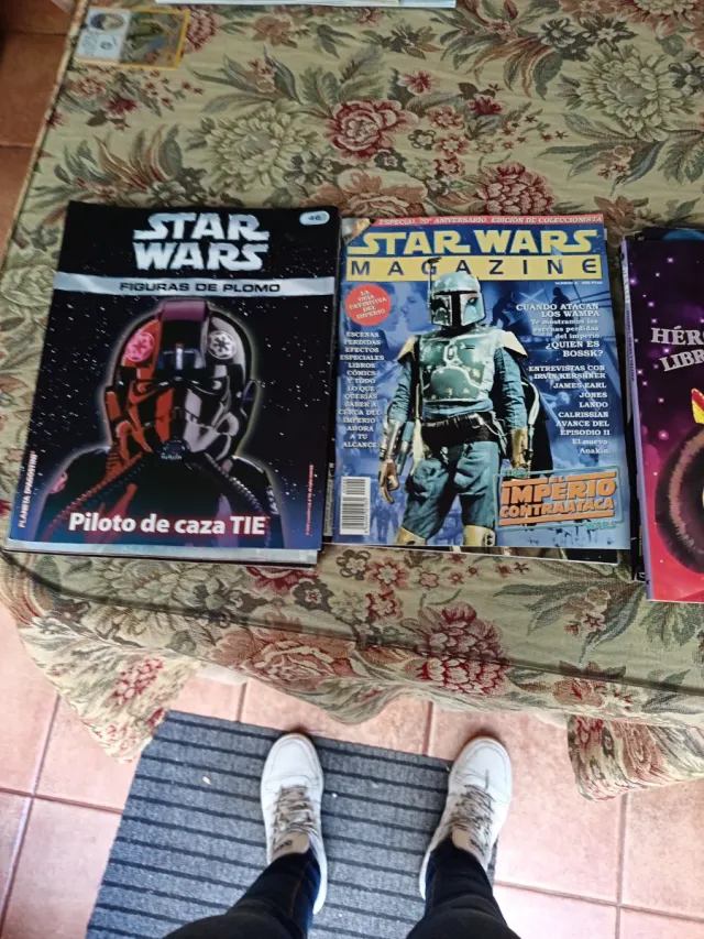 Lote de 15 revistas de Star wars