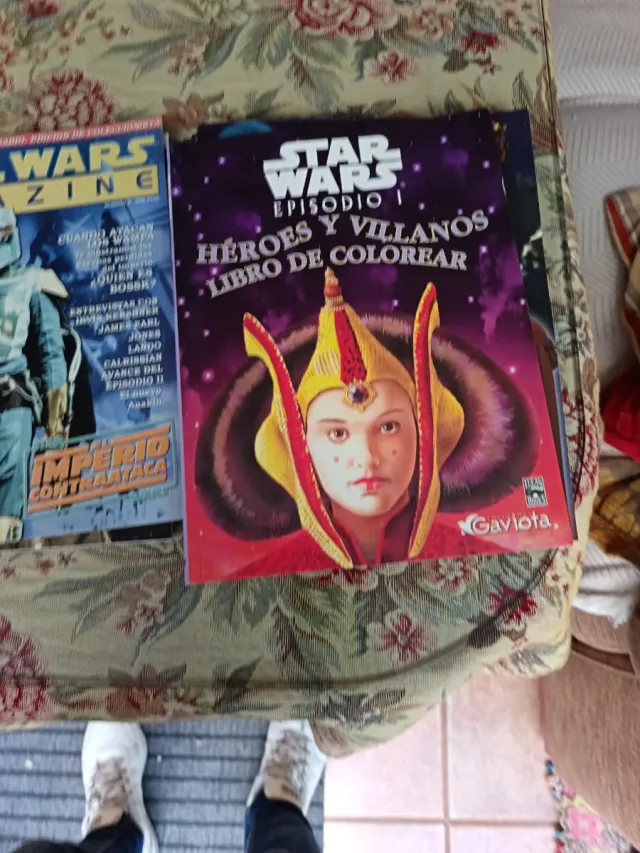 Lote de 15 revistas de Star wars