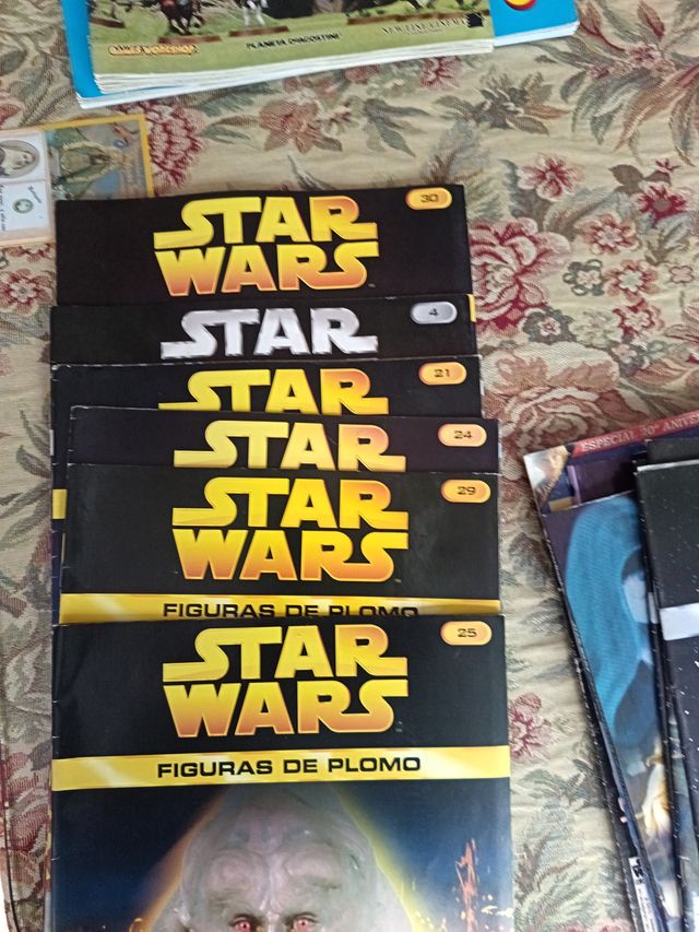 Lote de 15 revistas de Star wars