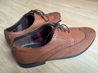 Zapatos Clarks Marrones Vestir Hombre