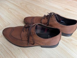 Zapatos Clarks Marrones Vestir Hombre
