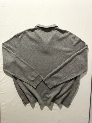 Jersey Polo Ralph Lauren Gris Media Cremallera XL