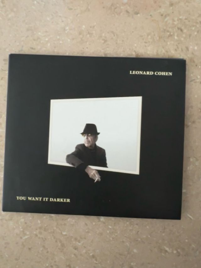 CD Leonard Cohen You Want It Darker