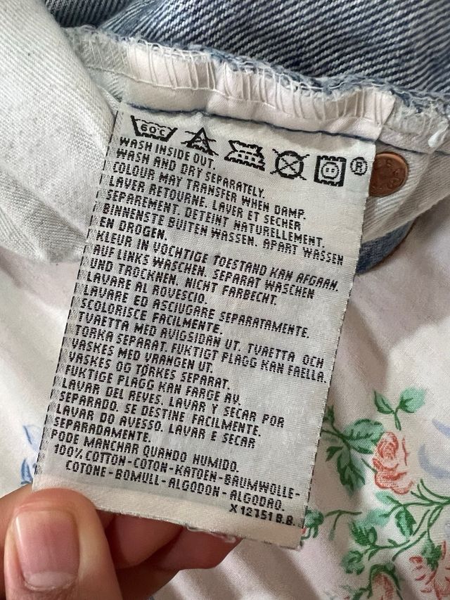 Jeans Levi's 881 Orange Tab Vintage Anni '90