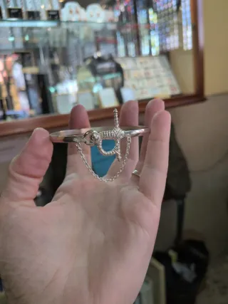 Pulsera estoque plata