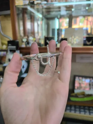 Pulsera estoque plata