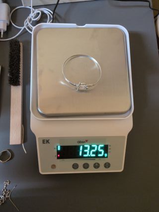 Pulsera estoque plata