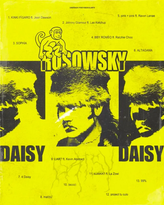 Camiseta Rusowsky Daisy Talla Única