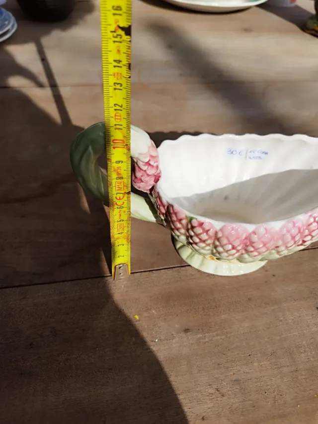 Salsera cerámica francesa espárragos