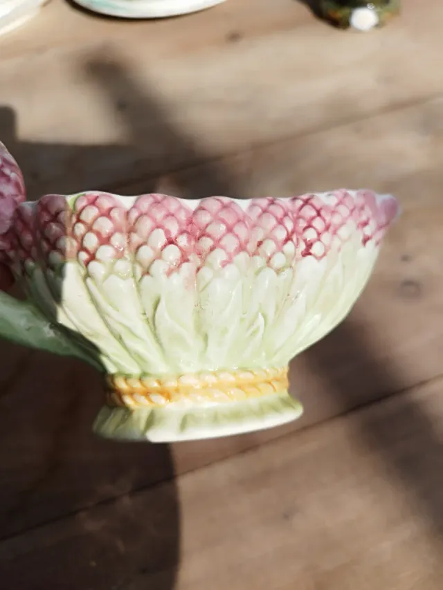 Salsera cerámica francesa espárragos