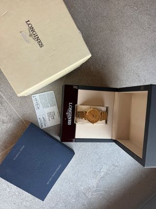 Reloj Longines Oro 750 Longines Quartz Gold Watch