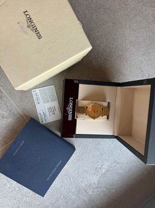 Reloj Longines Oro 750 Longines Quartz Gold Watch