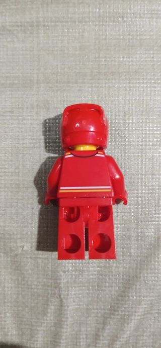 Lego Minifigure Ferrari F1 Piloto Novo