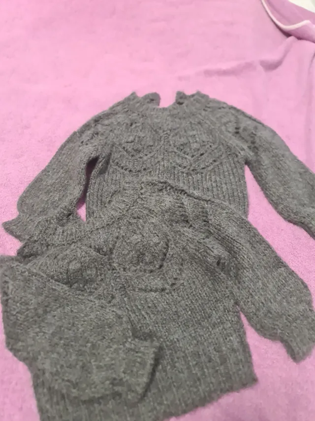 Ropa de bebé UNIT KIDS 12M gris