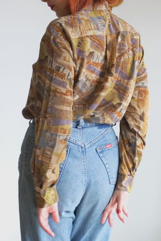 Camisa Vintage Frank Stella NYC