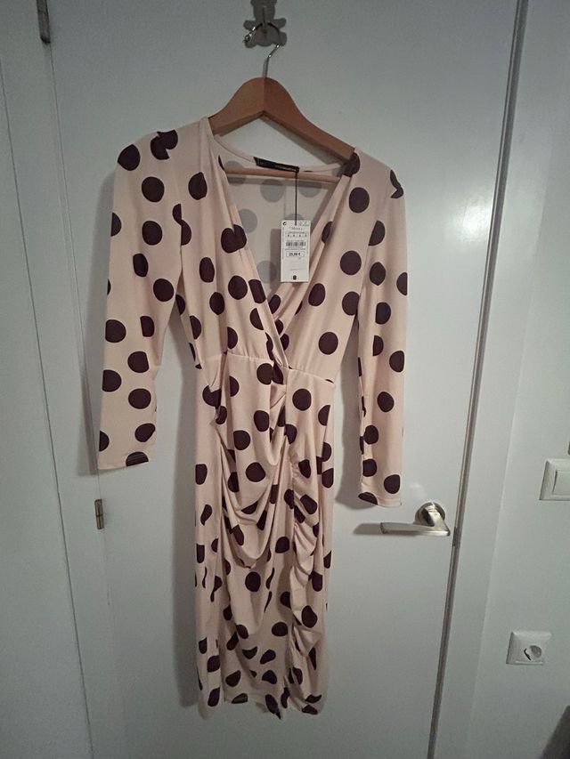 Vestido Sfera lunares talla M