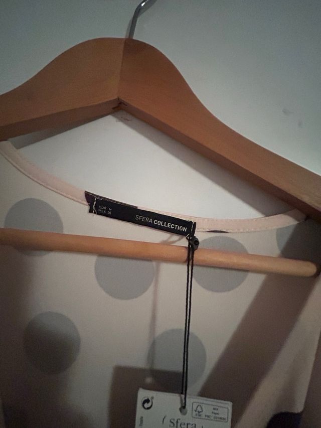 Vestido Sfera lunares talla M