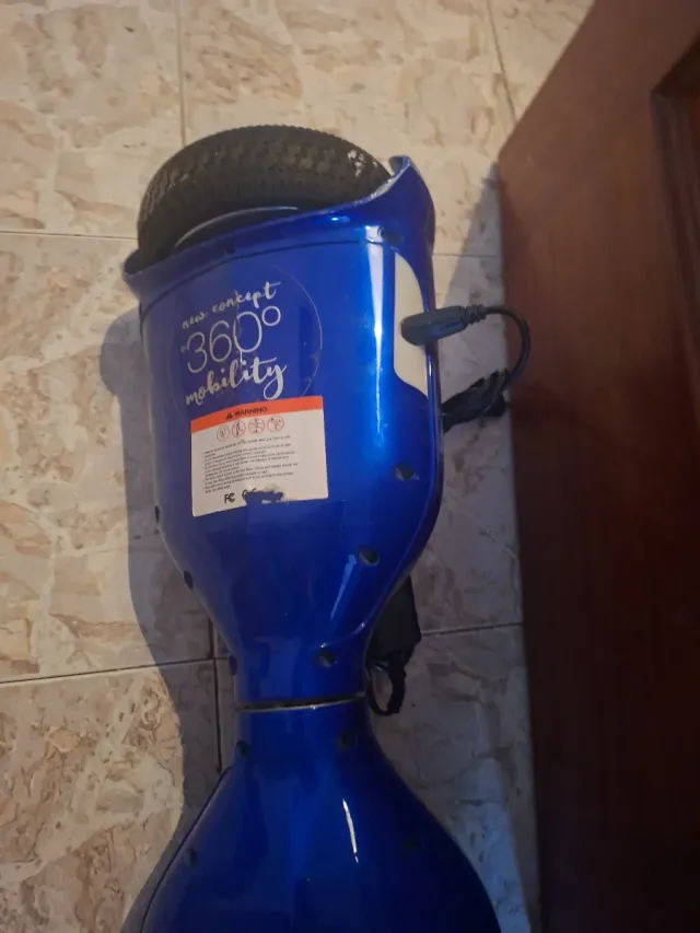 Patineta Eléctrica Azul 360 Mobility