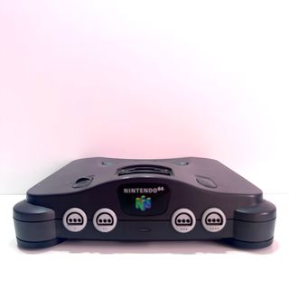 Nintendo 64 Console N64 Grigia e Nera
