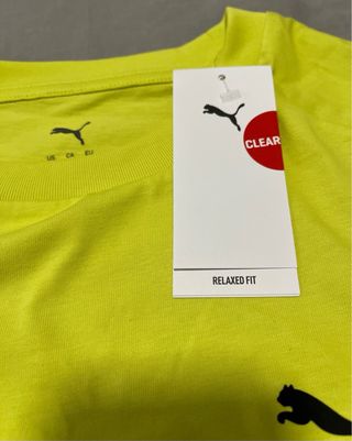 Camiseta Puma Talla M amarilla
