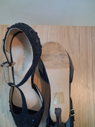 Scarpe tacco alto Laura Biagiotti nere