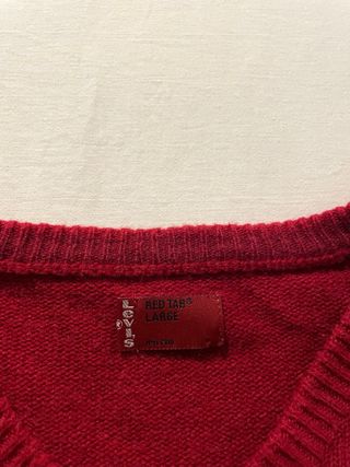 Jersey Levi's Vintage Lana Cordero Premium Rojo L