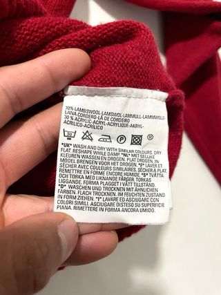 Jersey Levi's Vintage Lana Cordero Premium Rojo L