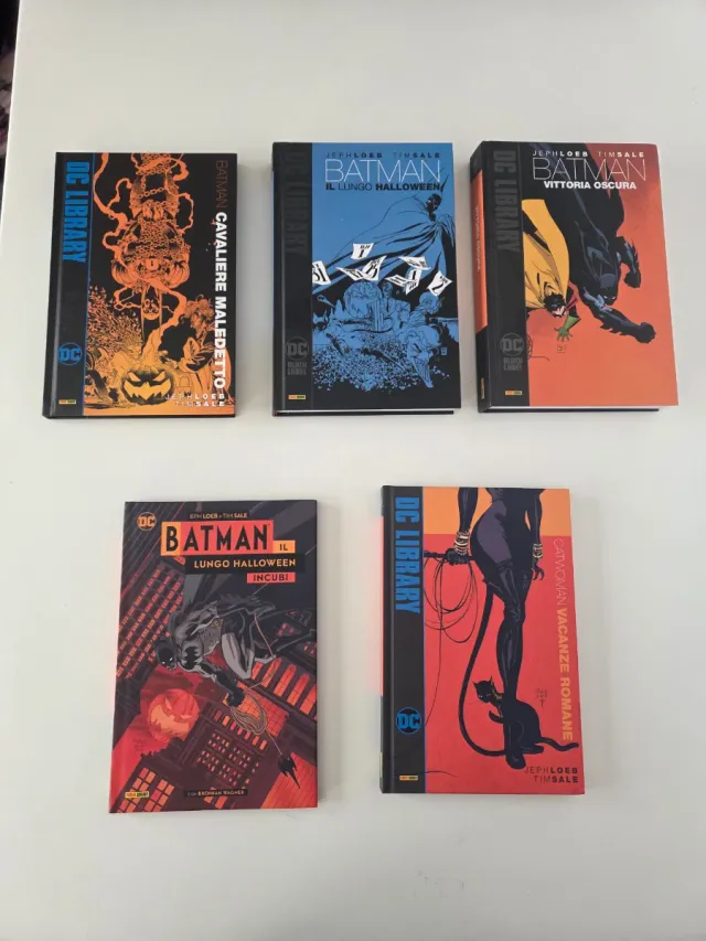 Batman di Joep Loeb e Tim Sale Lungo Halloween