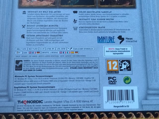 Titan Quest Collector's Edition PC