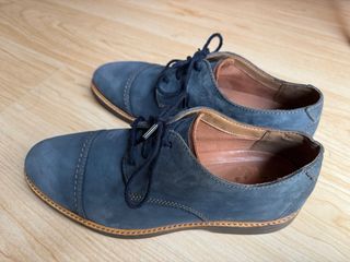 Zapatos Clarks Vestir Azul