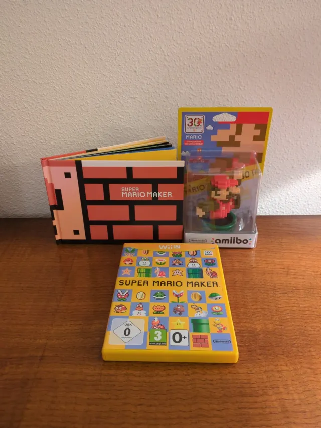 Super Mario Maker WiiU Edición Coleccionista