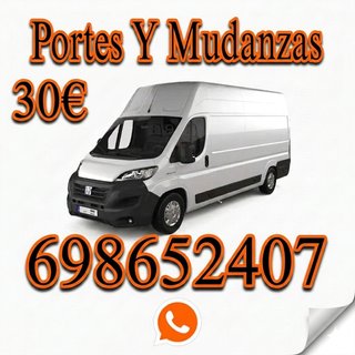 Mudanzas y portes económicos 698652407 30€