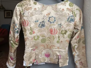 Vestido Fallera Niña Brocado