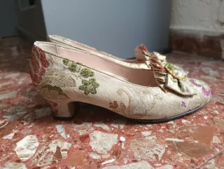 Vestido Fallera Niña Brocado