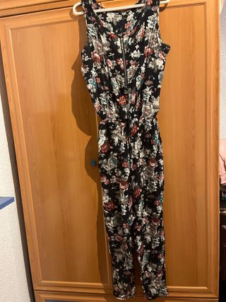 Mono floral negro