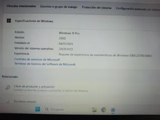 Portátil Dell + Windows 11 PRO