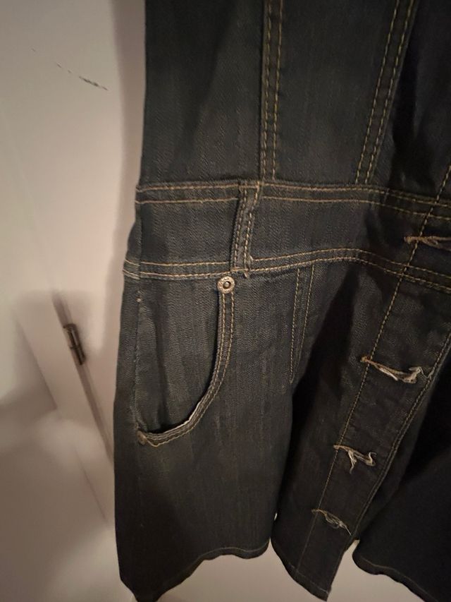 Vestido vaquero sin mangas