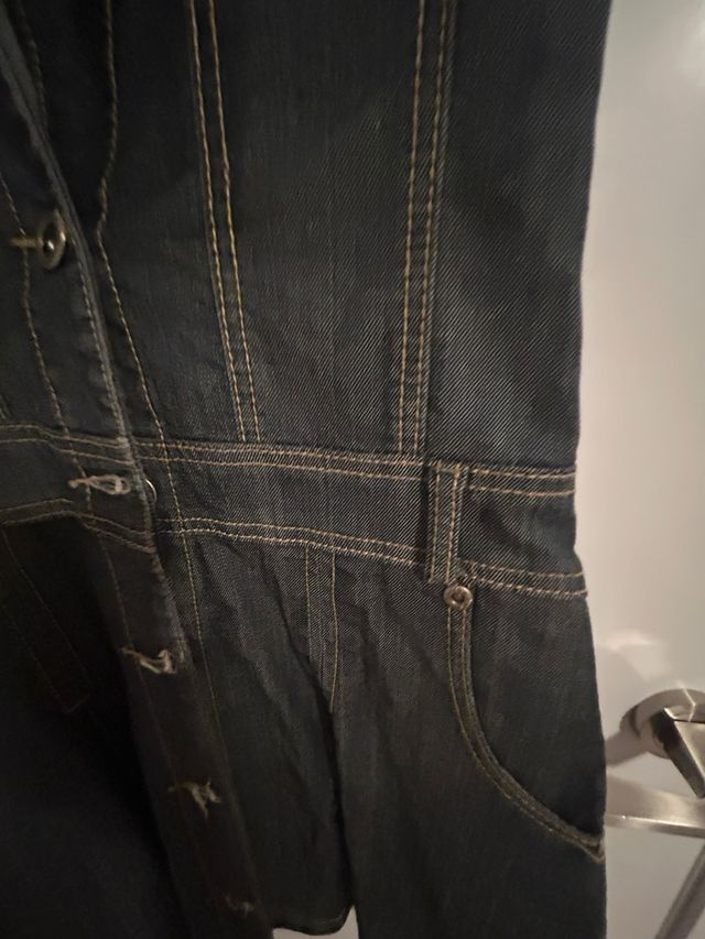 Vestido vaquero sin mangas