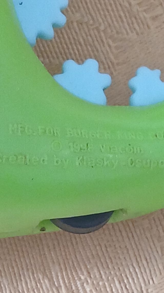 Muñecos dinosaurios Burger King 1998