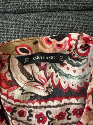 Vestido de playa estampado