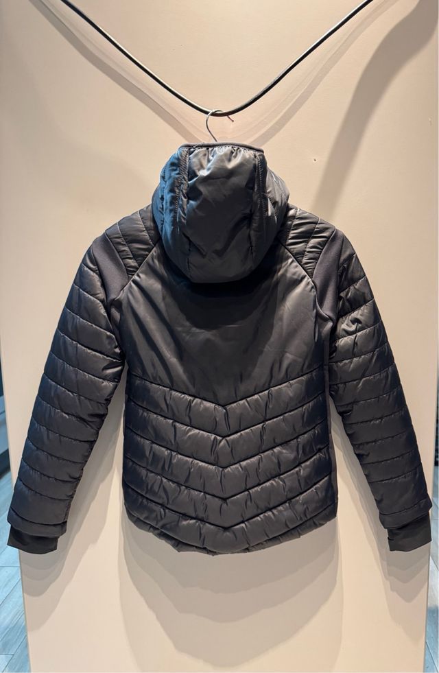 Chaqueta Quechua niña negra y rosa