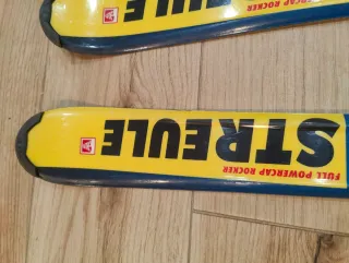 Esquies de travesía niños 120 fijaciones ATK candy