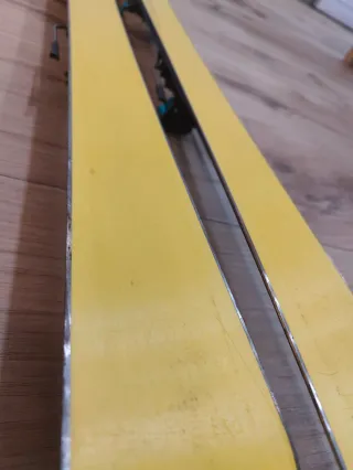 Esquies de travesía niños 120 fijaciones ATK candy