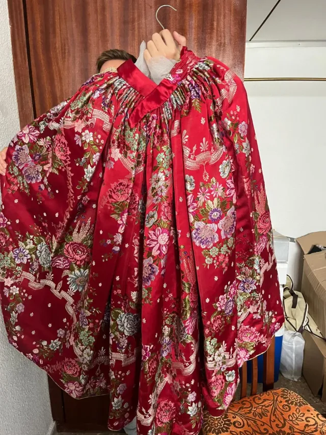 Traje de Fallera mayor Rojo