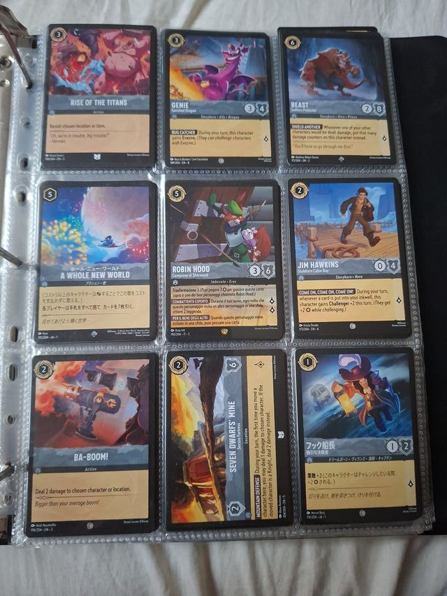 Cartas Coleccionables Disney Lorcana