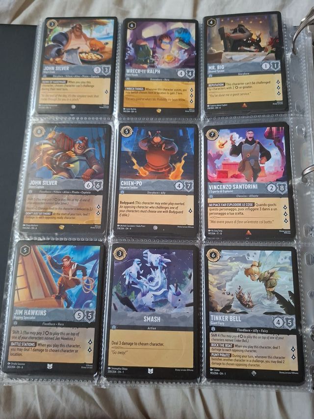 Cartas Coleccionables Disney Lorcana