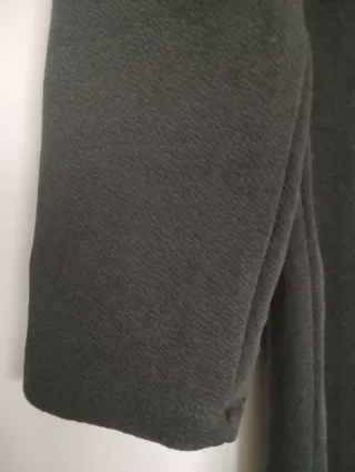 Vestido Negro Fiesta Bordado Flores Talla XL