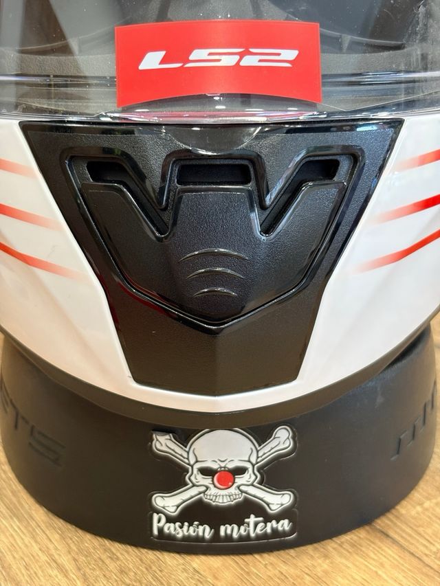 Casco LS2 Rapid II Circuit Blanco/Rojo