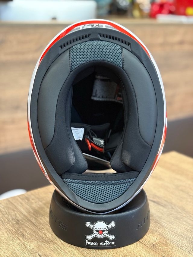 Casco LS2 Rapid II Circuit Blanco/Rojo